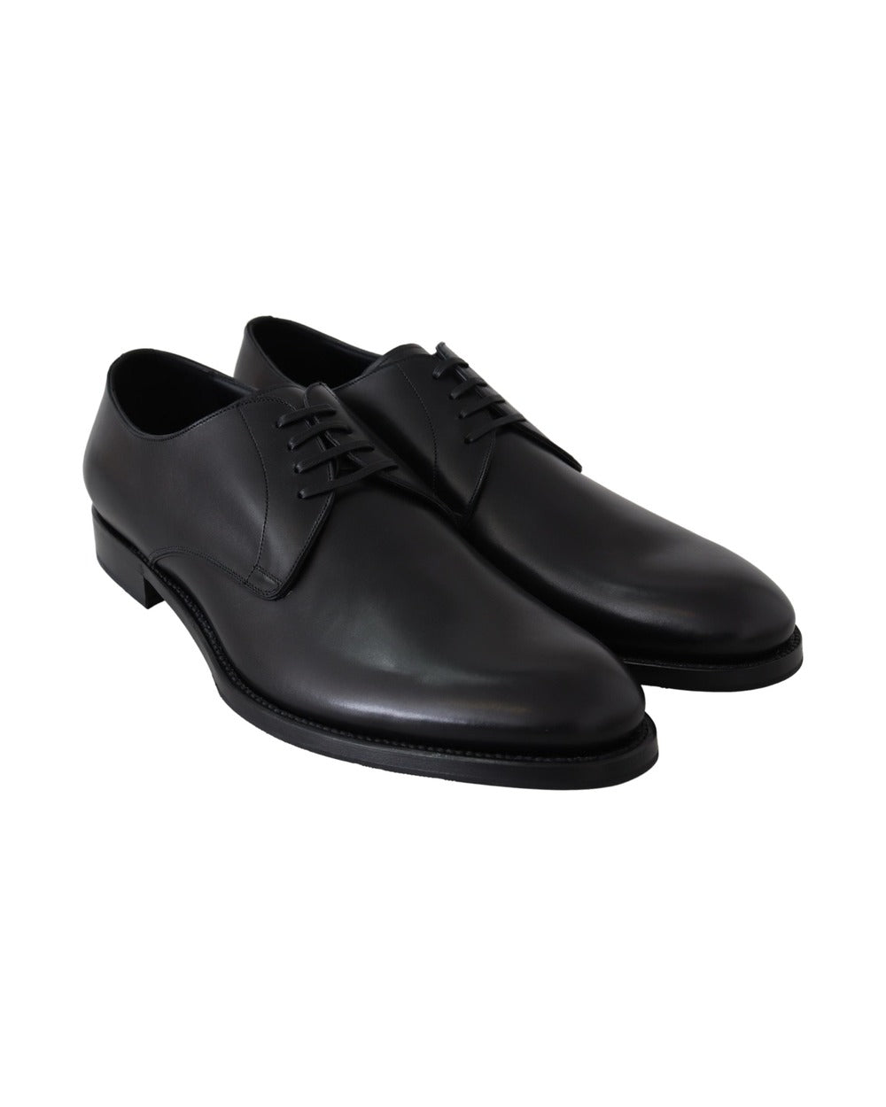 Dolce & Gabbana Black Leather SARTORIA Hand Made Shoes