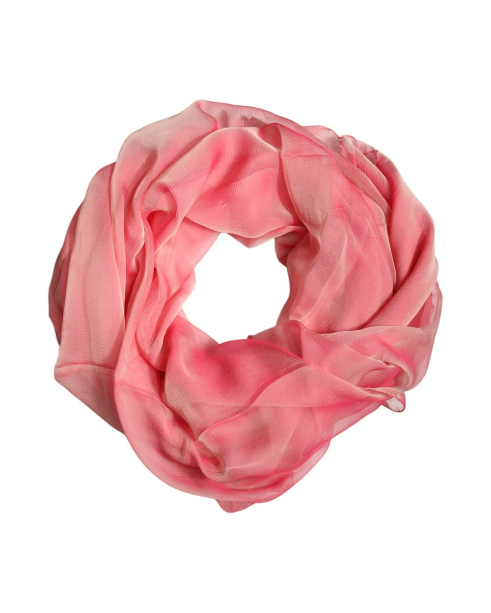 Dolce & Gabbana Pink Silk Rectangle Women Wrap Shawl Scarf