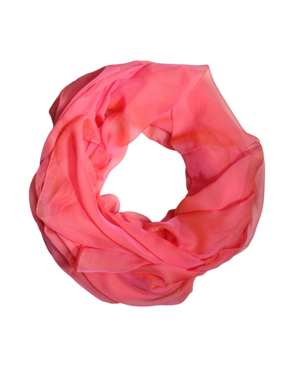 Dolce & Gabbana Pink Silk Rectangle Women Wrap Shawl Scarf