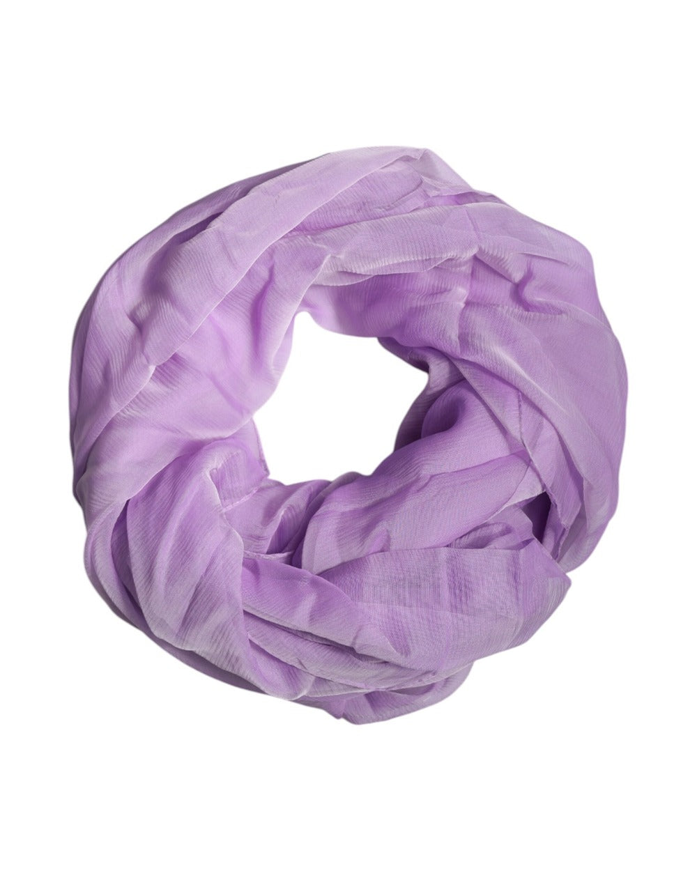 Dolce & Gabbana Purple Silk Rectangle Wrap Shawl Scarf