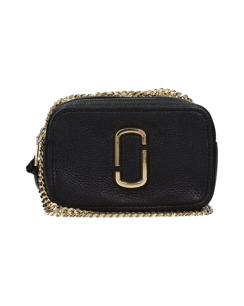 Marc Jacobs Black Leather Crossbody Bag