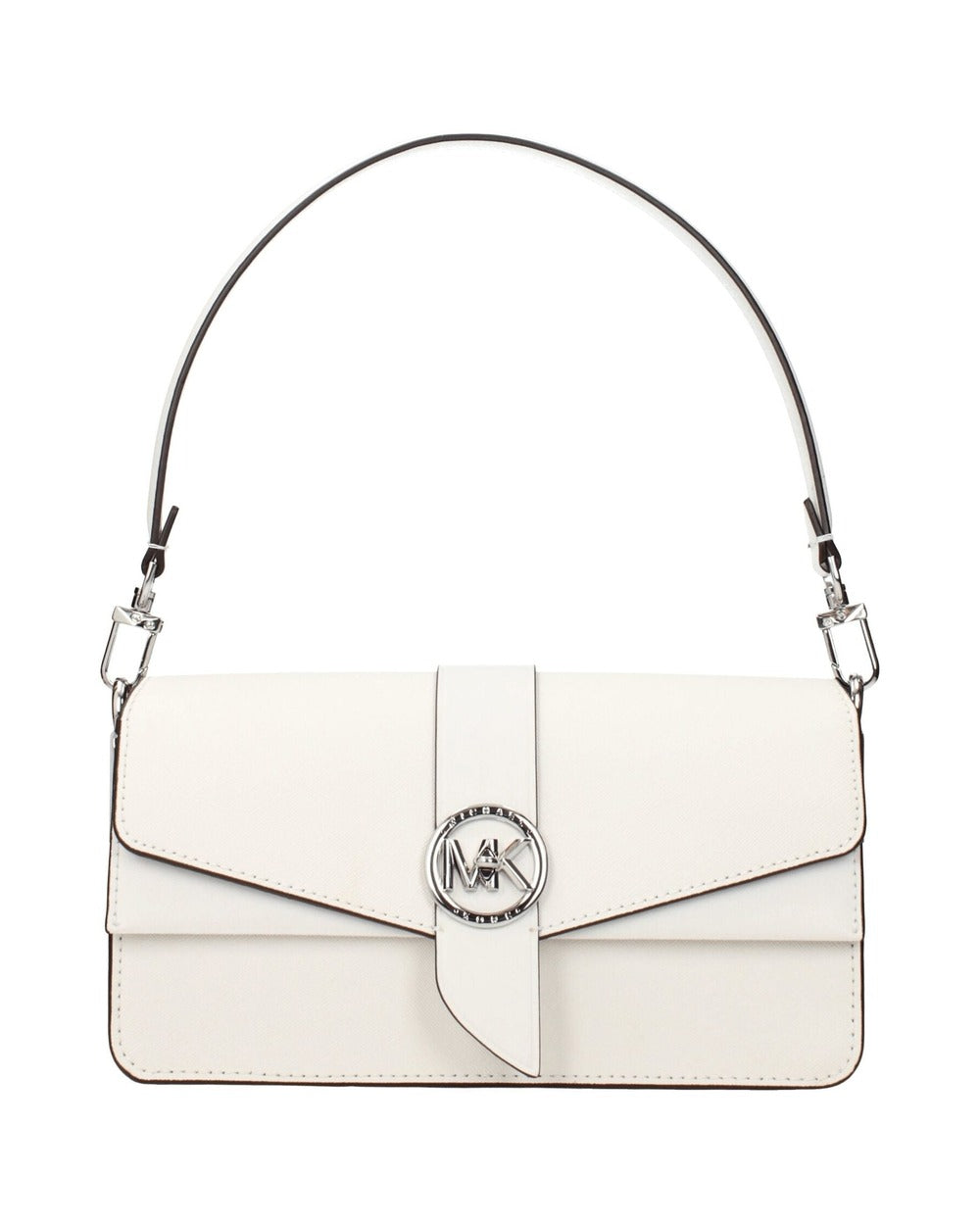 Michael Kors White Leather Handbag