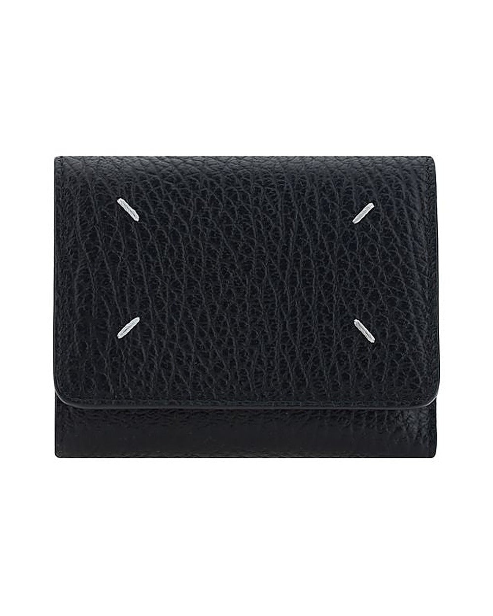 Maison Margiela Black Calf Leather Bos Taurus Wallet