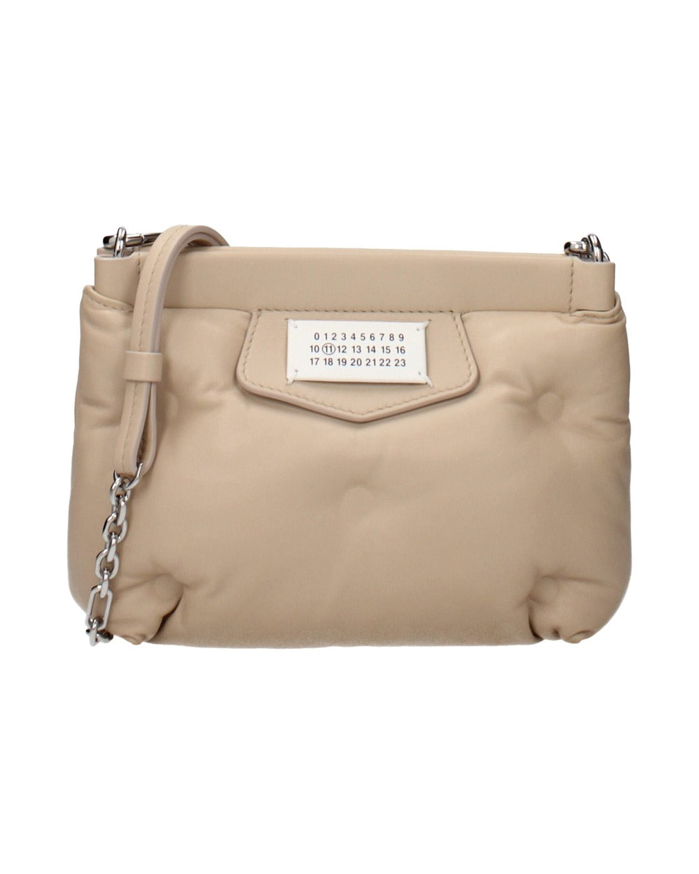 Maison Margiela Beige Leather Crossbody Bag