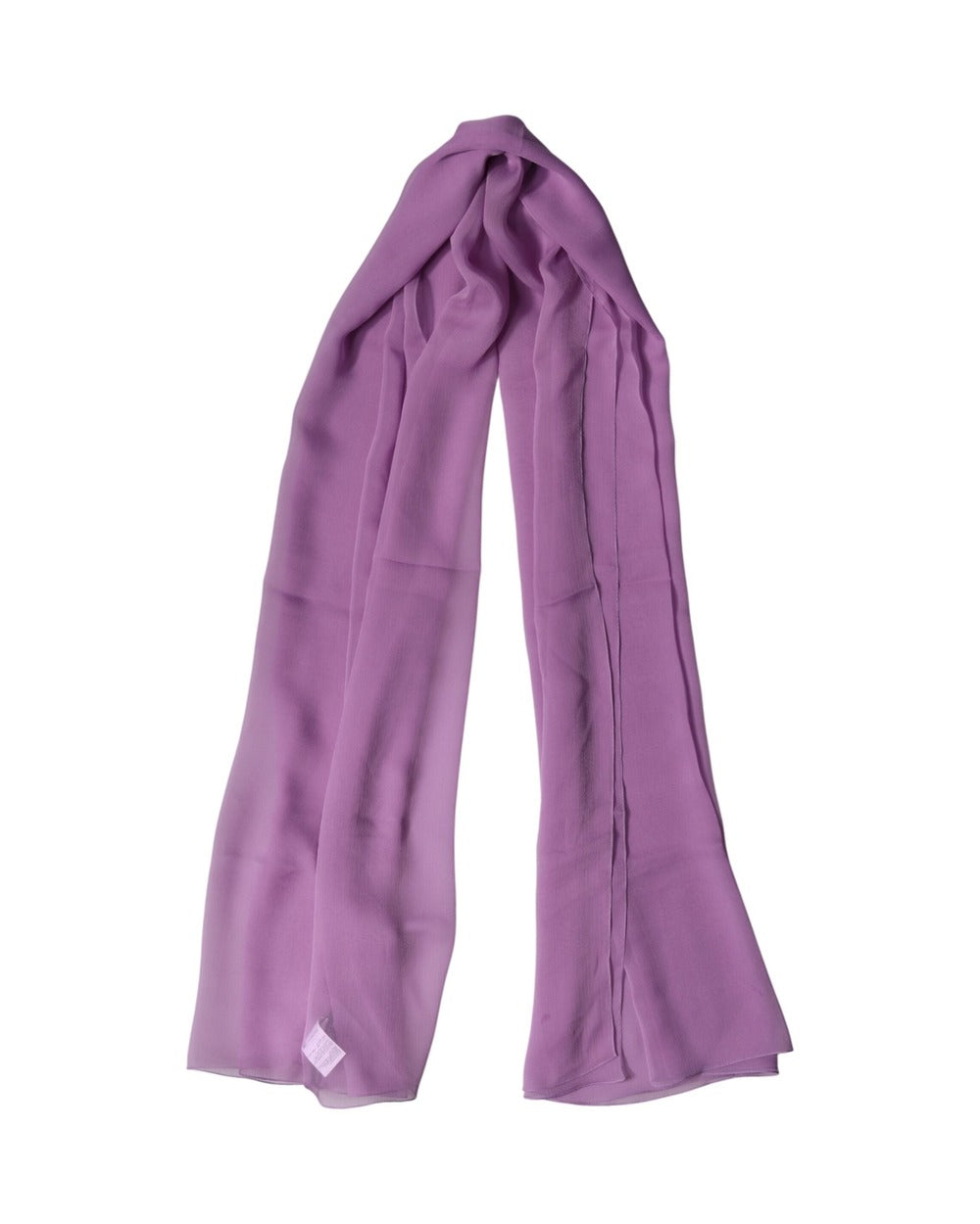 Dolce & Gabbana Purple Stole Silk Neck Wrap Shawl Men Scarf
