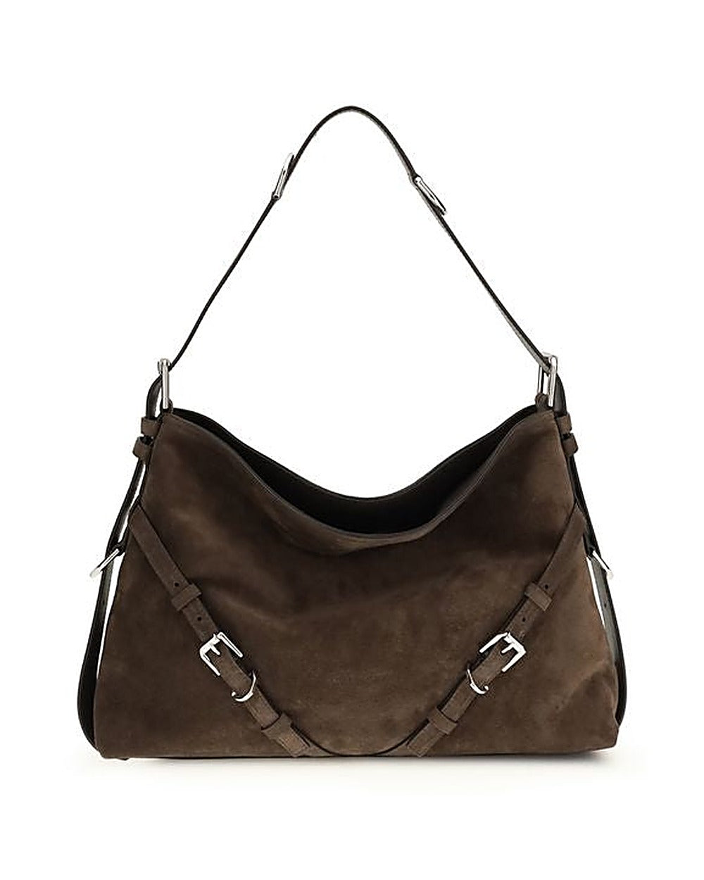 Givenchy Black Calf Leather Bos Taurus Shoulder Bag