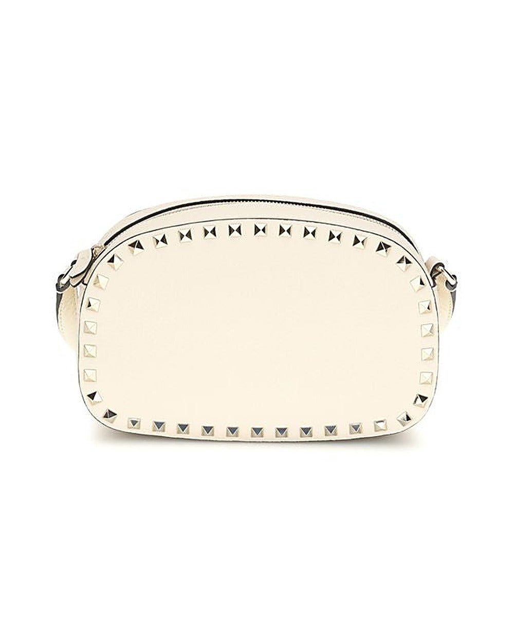 Valentino Garavani Beige Calf Leather Bos Taurus Shoulder Bag