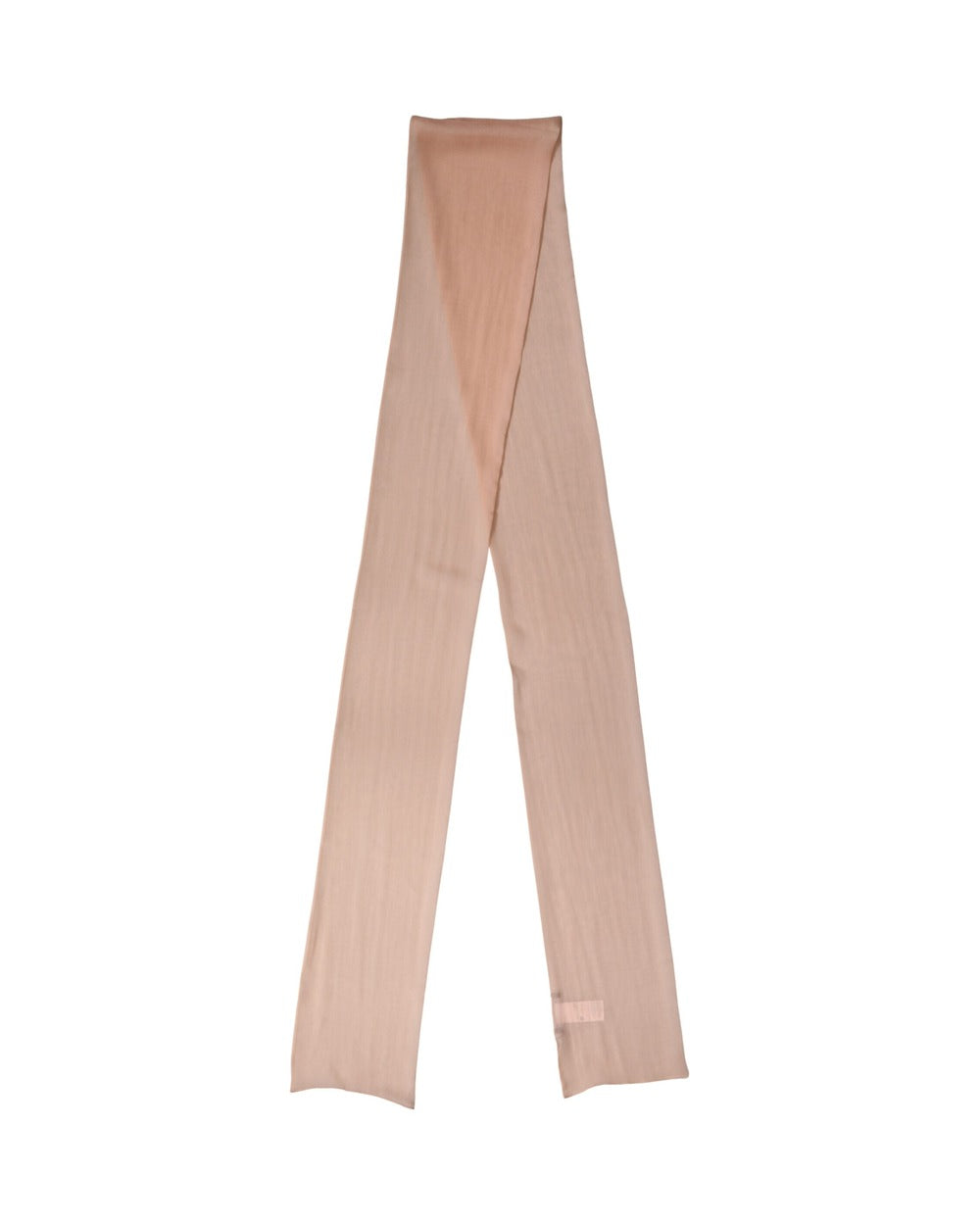 Dolce & Gabbana Light Pink Silk Sash Wrap Foulard 291cm x 19cm Scarf