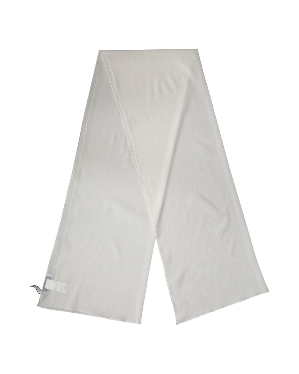Dolce & Gabbana Off White Silk Neck Wrap Shawl Stole 200cm x 64cm Scarf