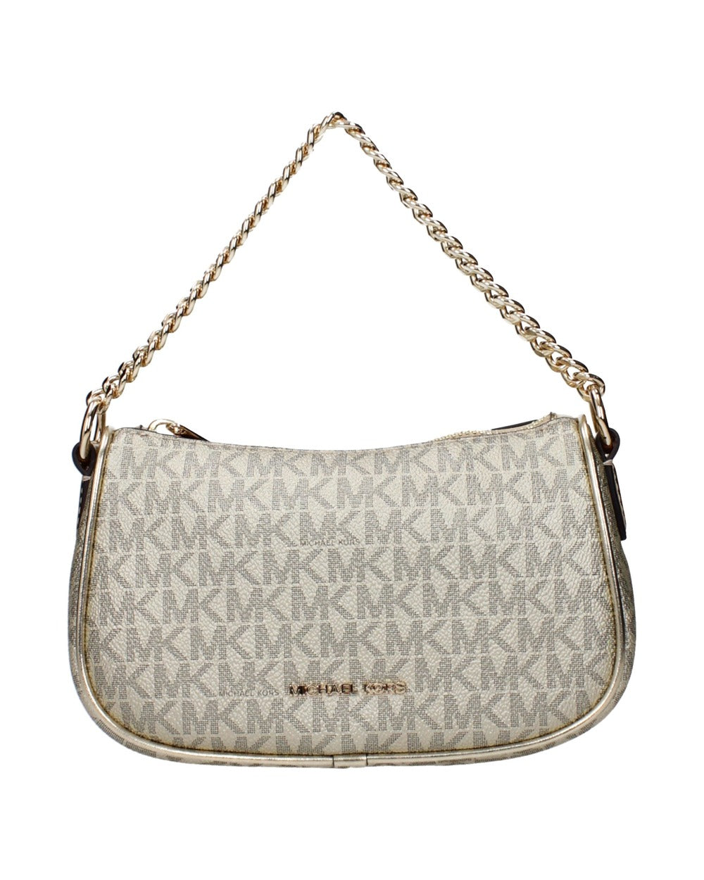 Michael Kors Gold Fabric Handbag