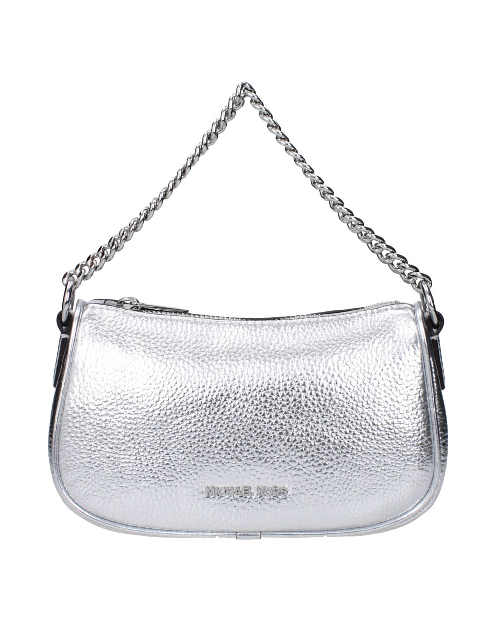 Michael Kors Gray Leather Handbag