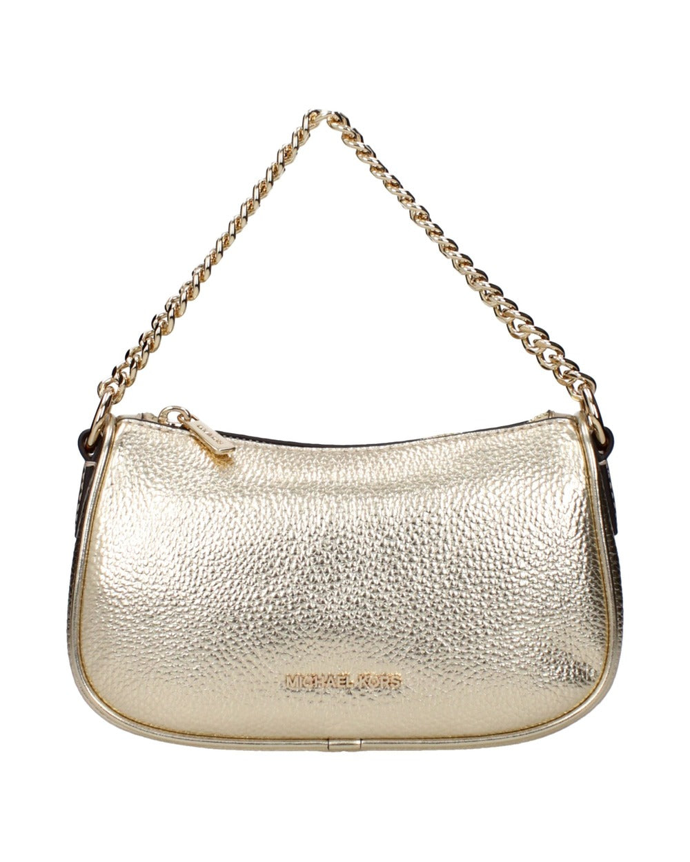 Michael Kors Gold Leather Handbag