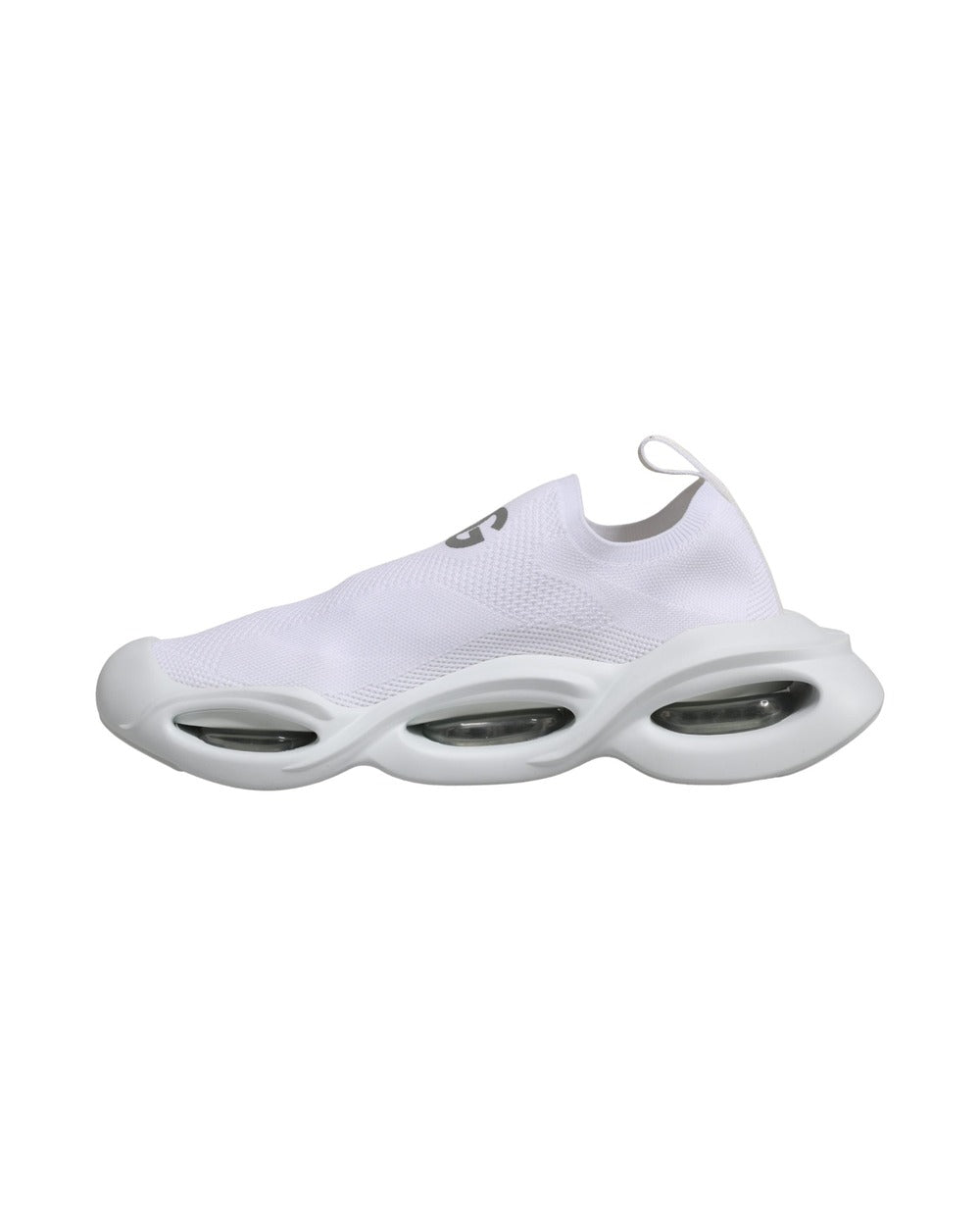 Dolce & Gabbana White Slip On Wave Low Top Sneakers Shoes