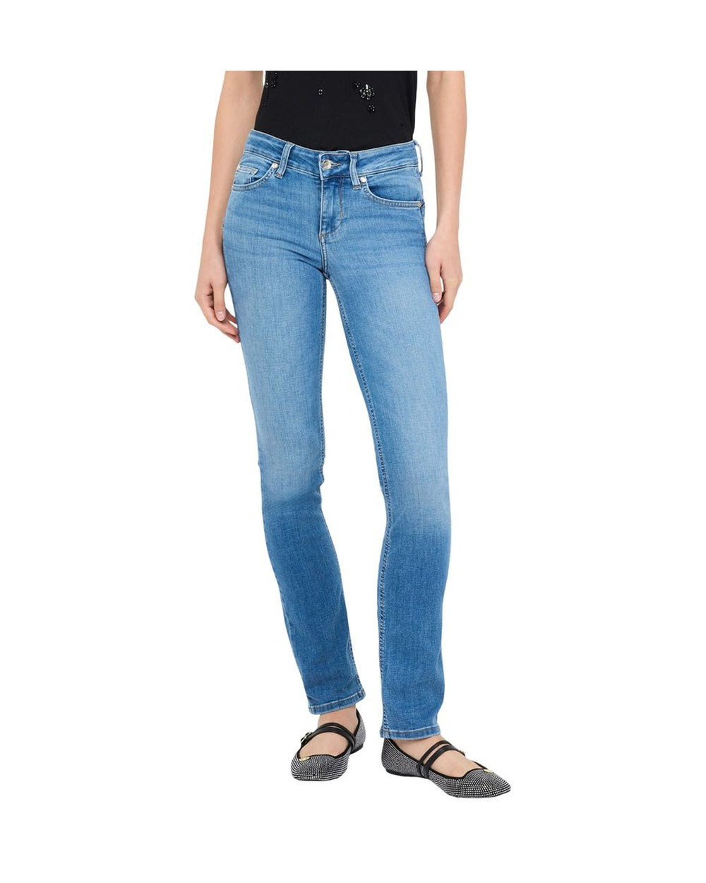 Liu Jo Light Blue Cotton Skinny Jeans