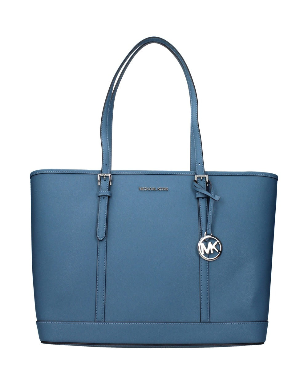 Michael Kors Blue Leather Shoulder Bag