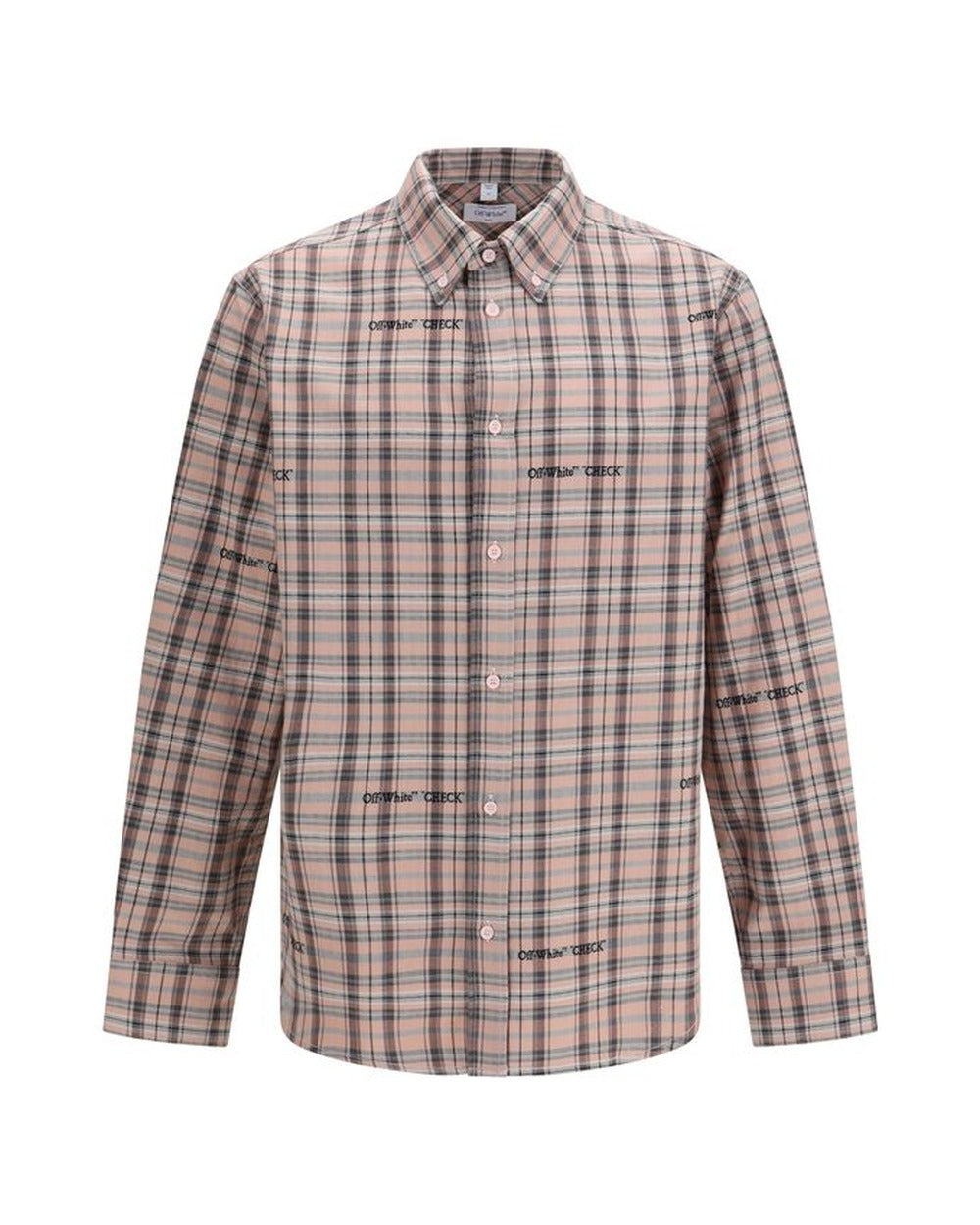 Off-White Multicolor Cotton Pattern Shirt