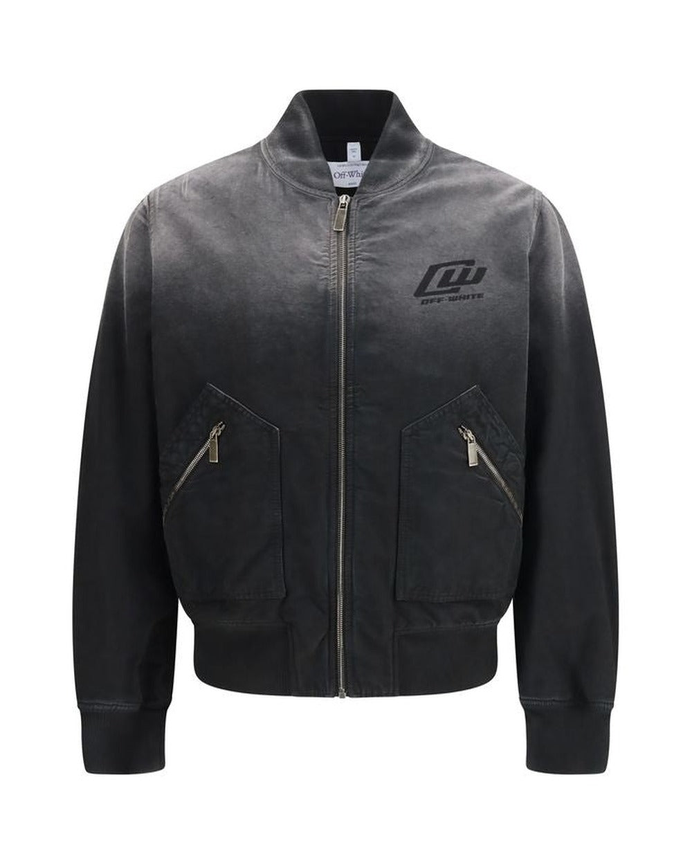 Off-White Black Cotton Bomber
