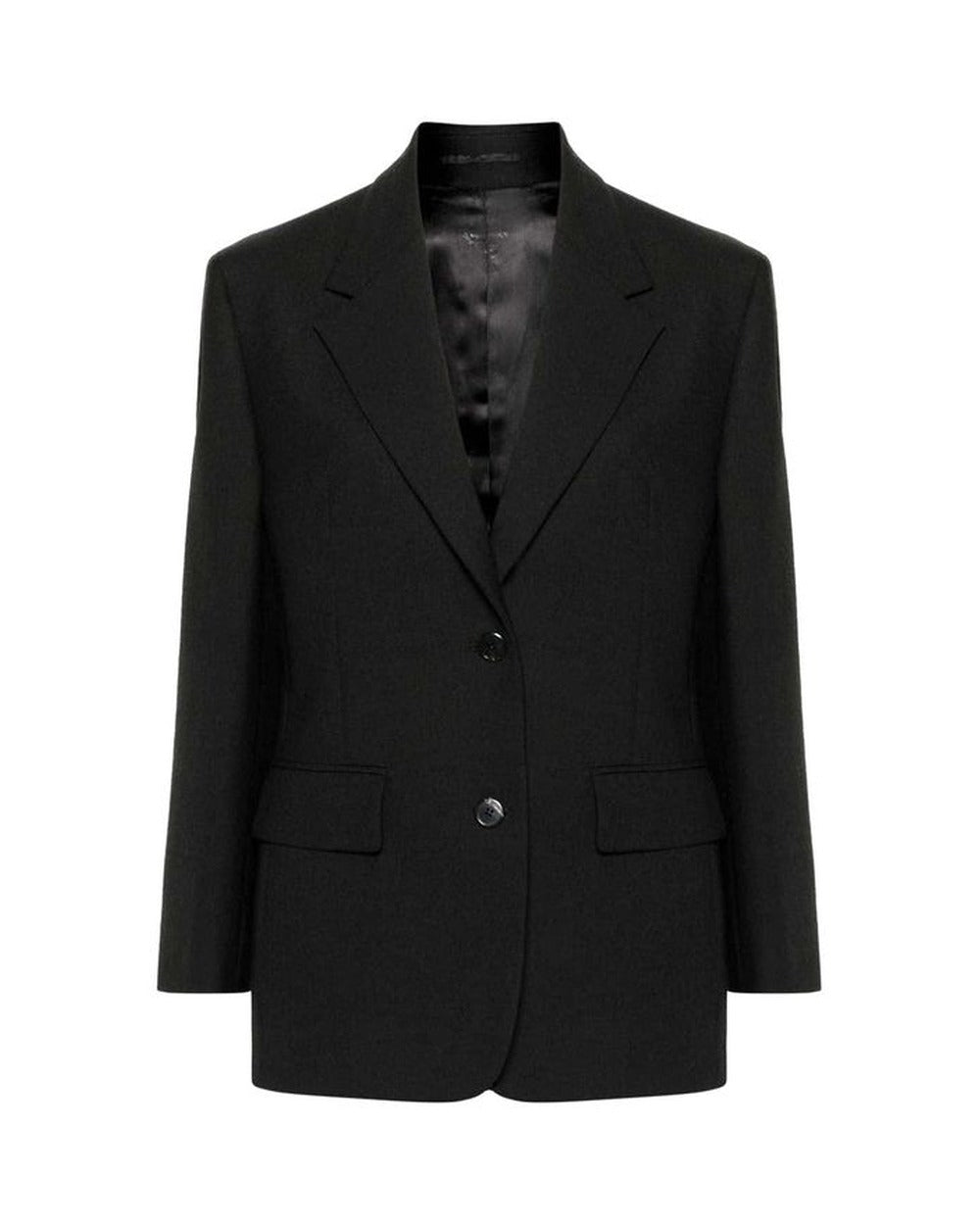 Prada Black Virgin Wool Blazer