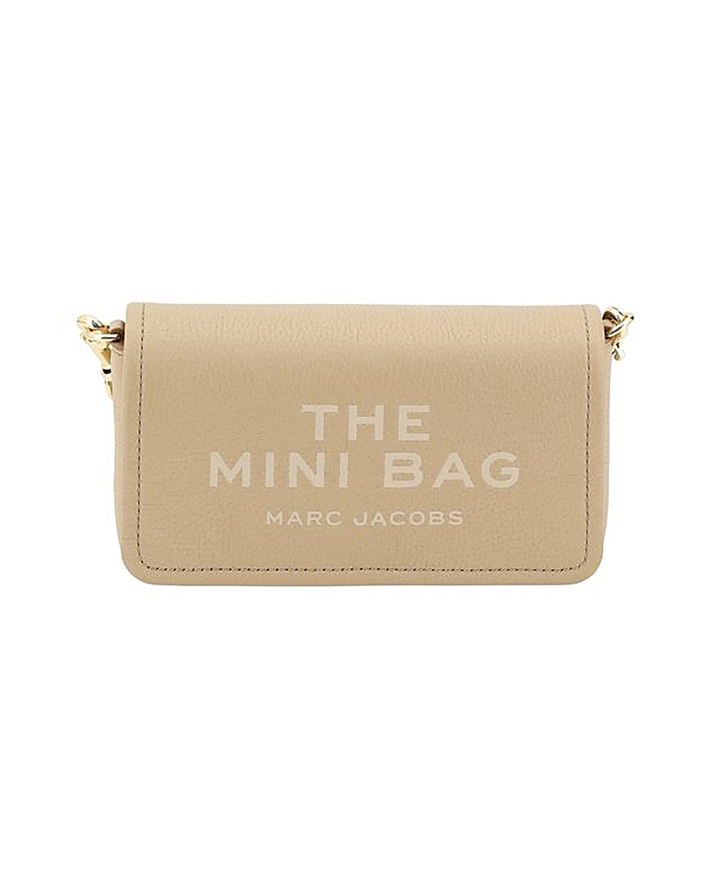Marc Jacobs Beige Calf Leather Bos Taurus Shoulder Bag
