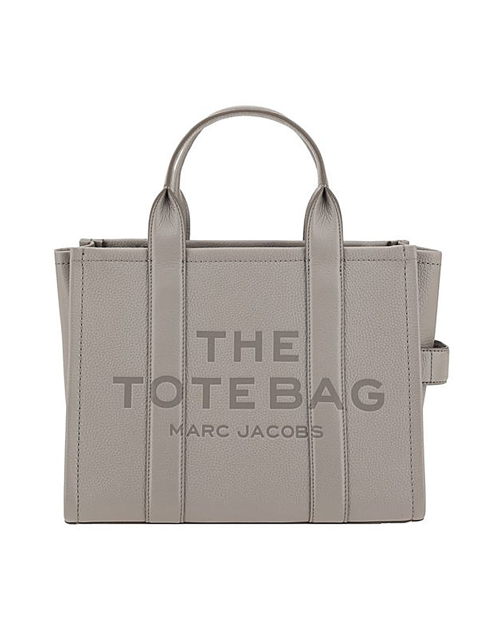 Marc Jacobs Gray Calf Leather Bos Taurus Handbag