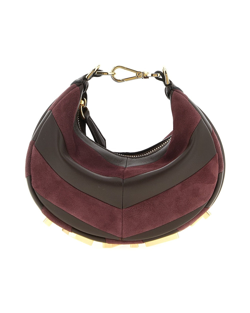 Fendi Multicolor Lamb Leather Handbag