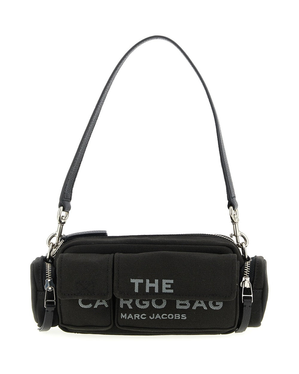 Marc Jacobs Black Cotton Shoulder Bag
