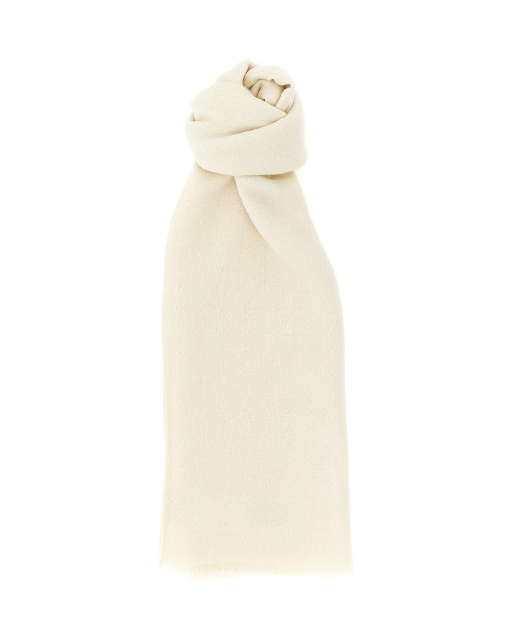Max Mara Beige Wool Scarf