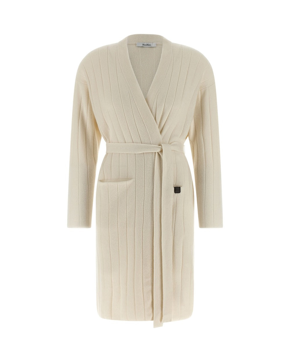 Max Mara White Cashmere Cardigan