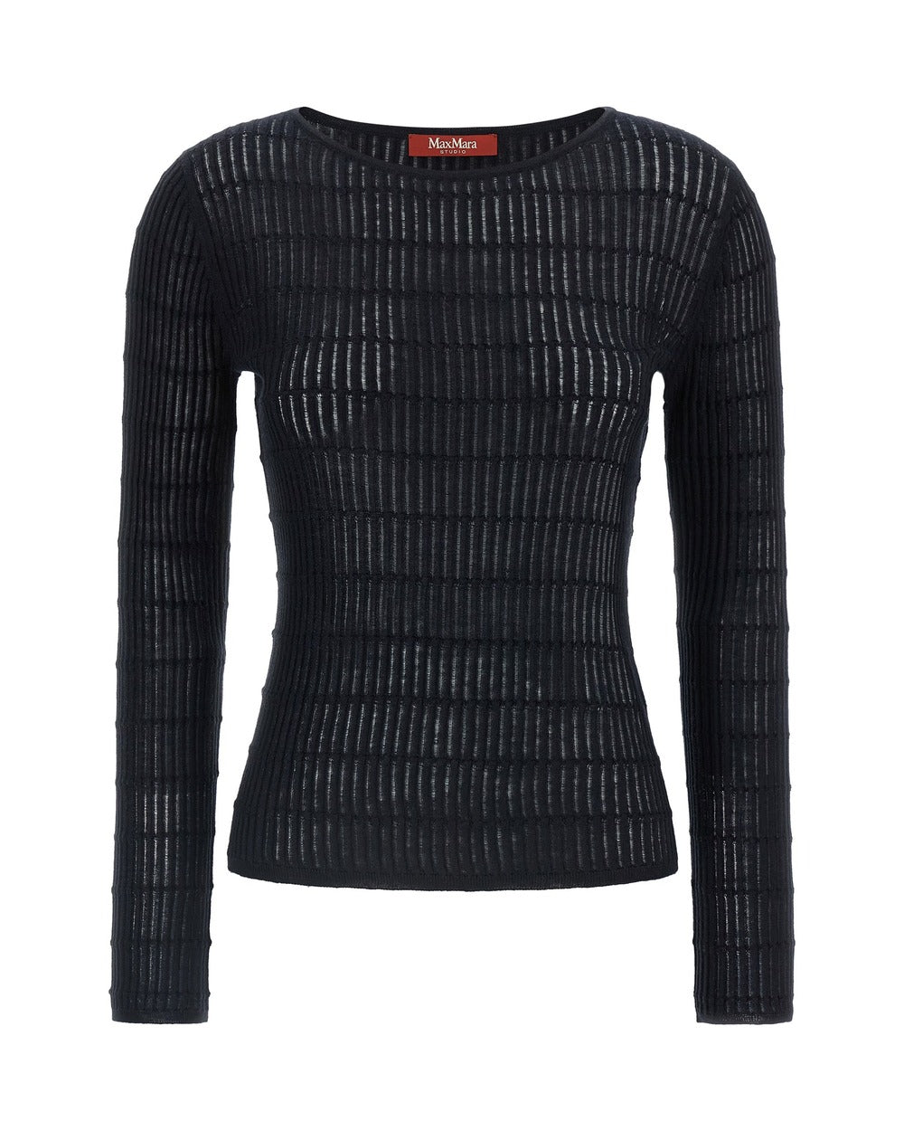 Max Mara Blue Silk Cardigan