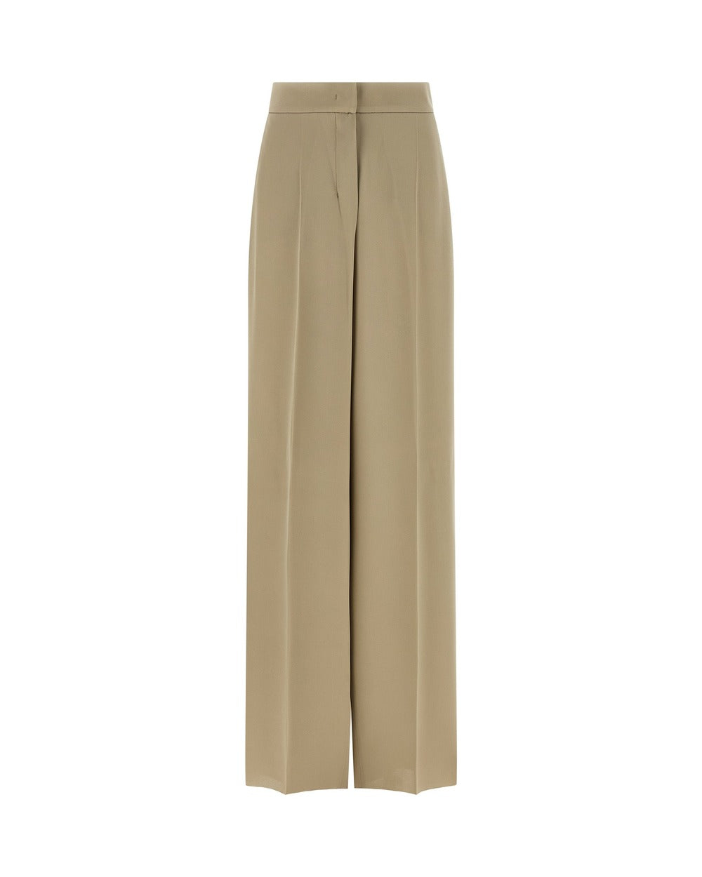Max Mara Beige Silk Dress Pants