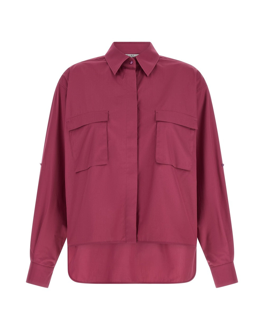 Max Mara Fuchsia Cotton Blouse
