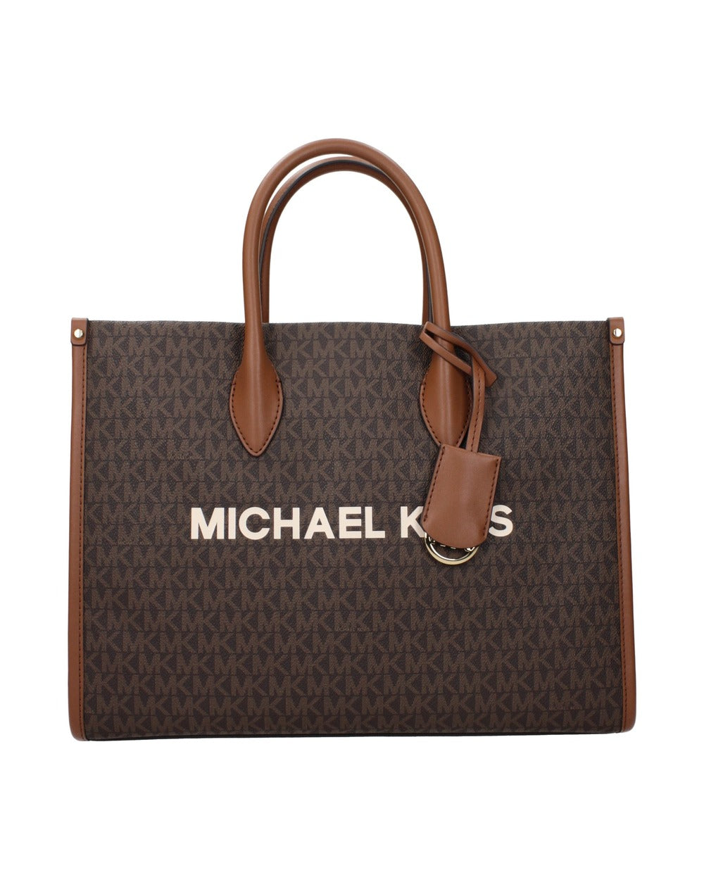 Michael Kors Brown Fabric Handbag