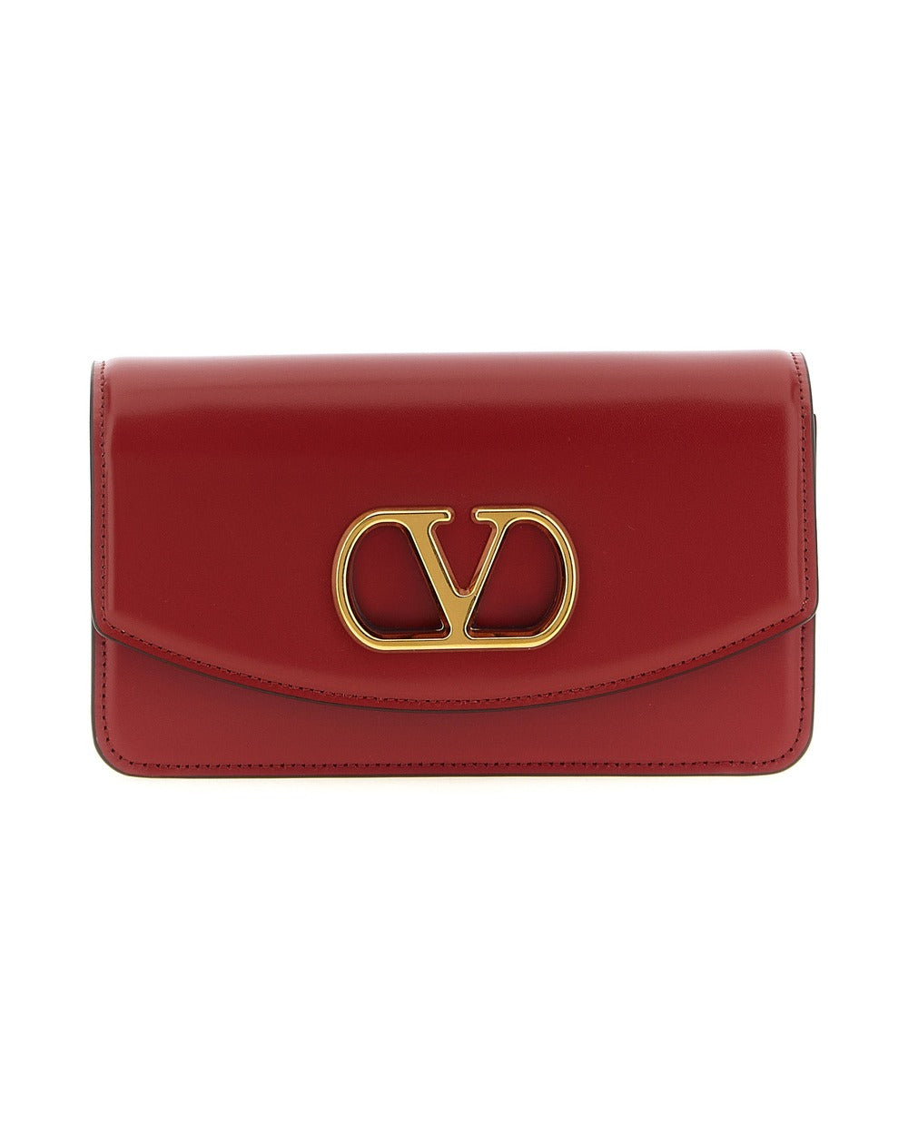 Valentino Garavani Multicolor Calfskin Clutch Bag