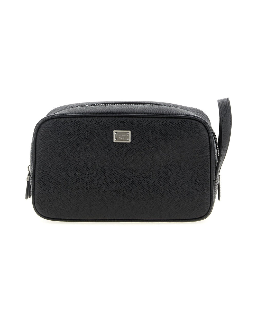 Dolce & Gabbana Black Calfskin Leather Wallet