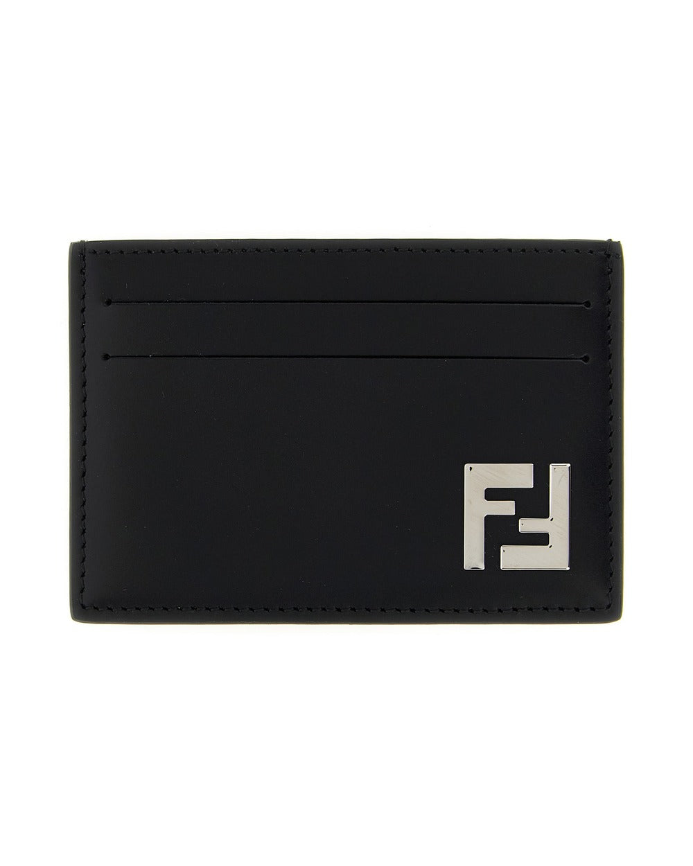 Fendi Black Calfskin Cardholder