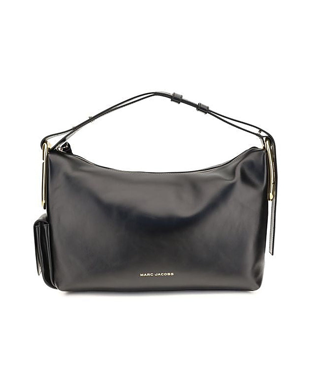 Marc Jacobs Black Calf Leather Bos Taurus Shoulder Bag