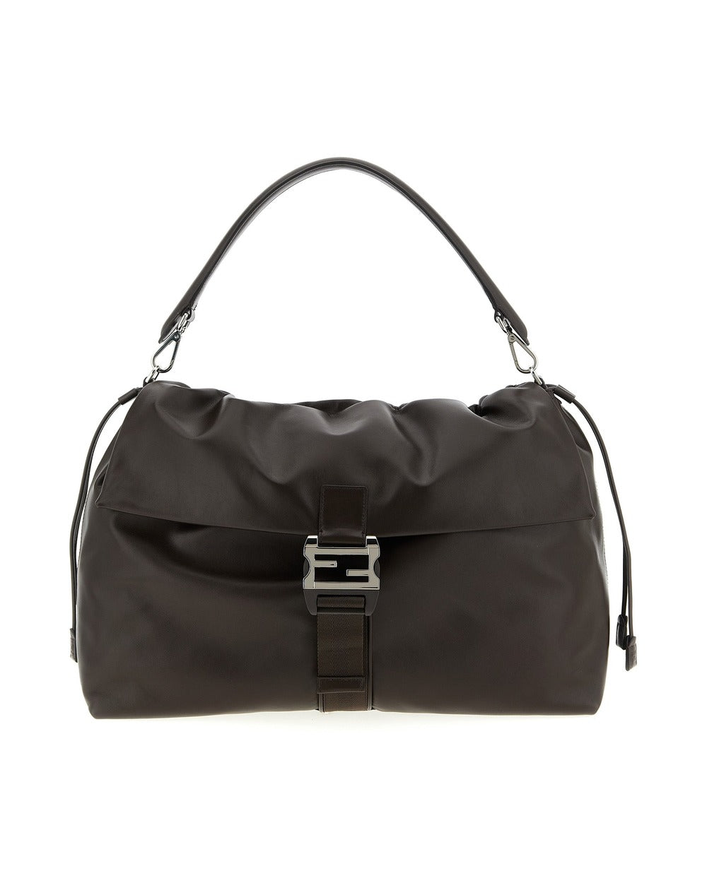 Fendi Brown Calfskin Handbag