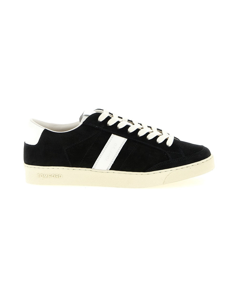 Tom Ford Bicolor Leather Low Top Sneakers