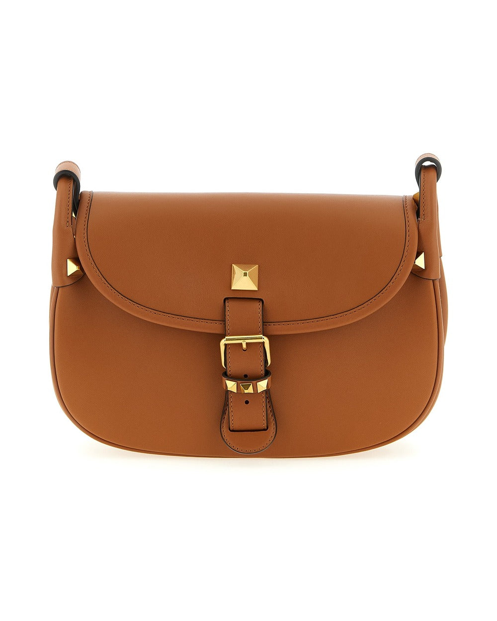 Valentino Garavani Brown Calfskin Shoulder Bag