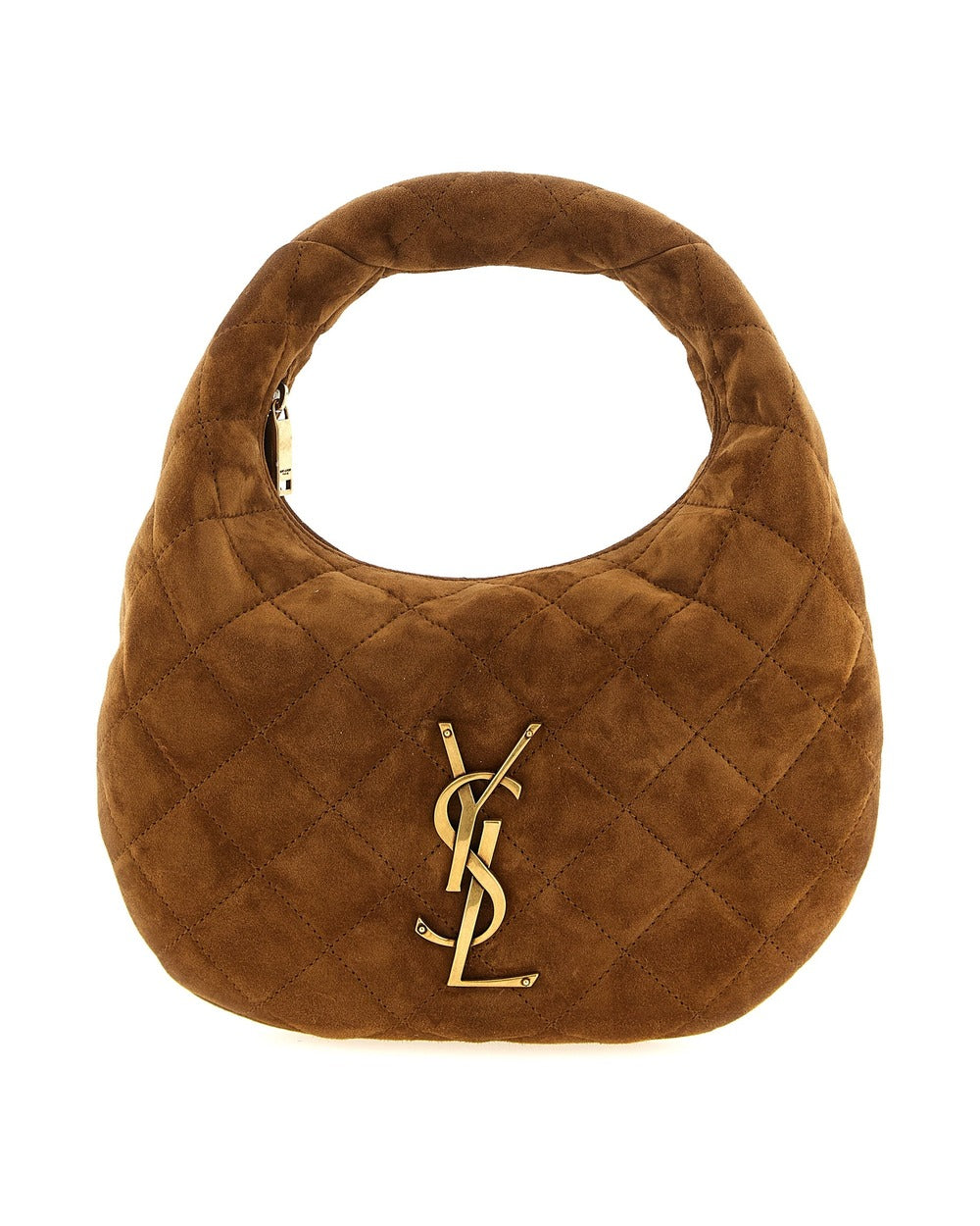 Saint Laurent Brown Calfskin Handbag