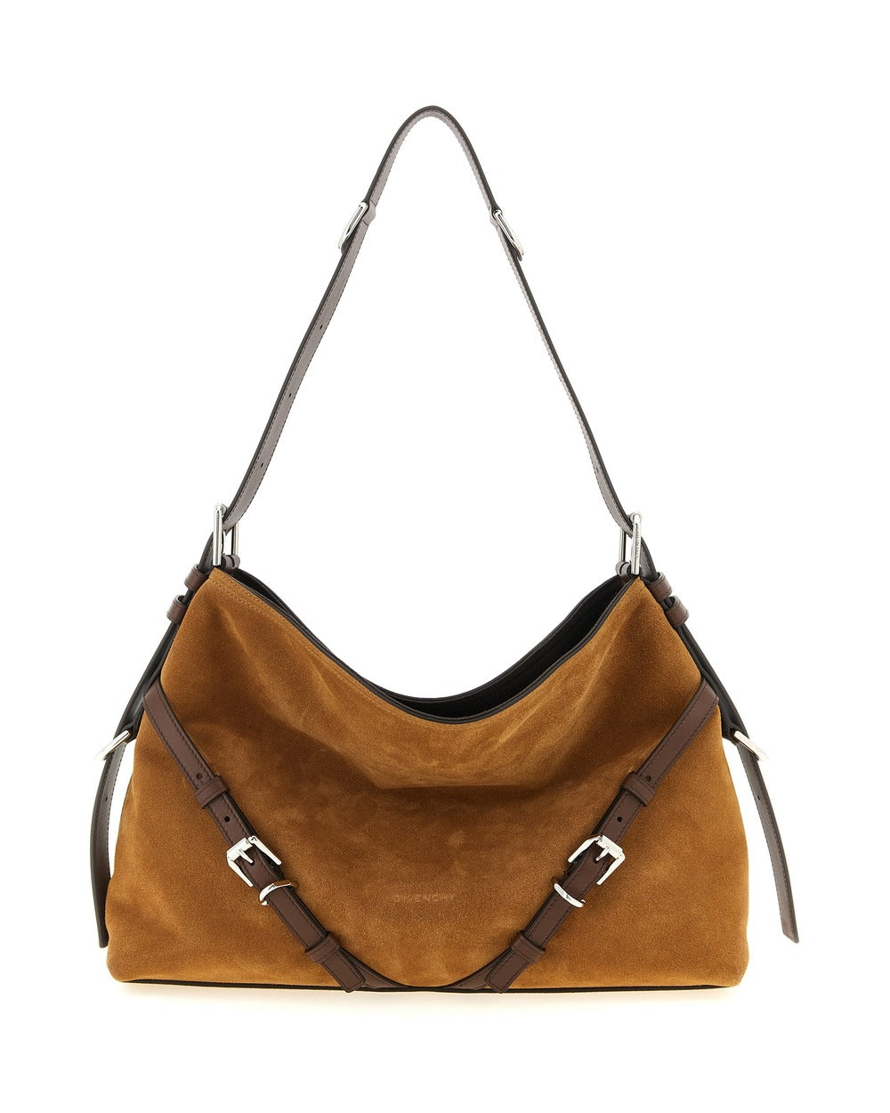 Givenchy Brown Calfskin Shoulder Bag