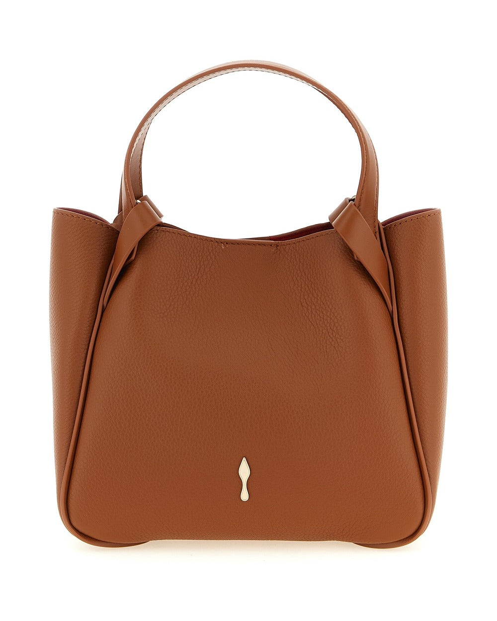 Christian Louboutin Brown Calfskin Tote Bag