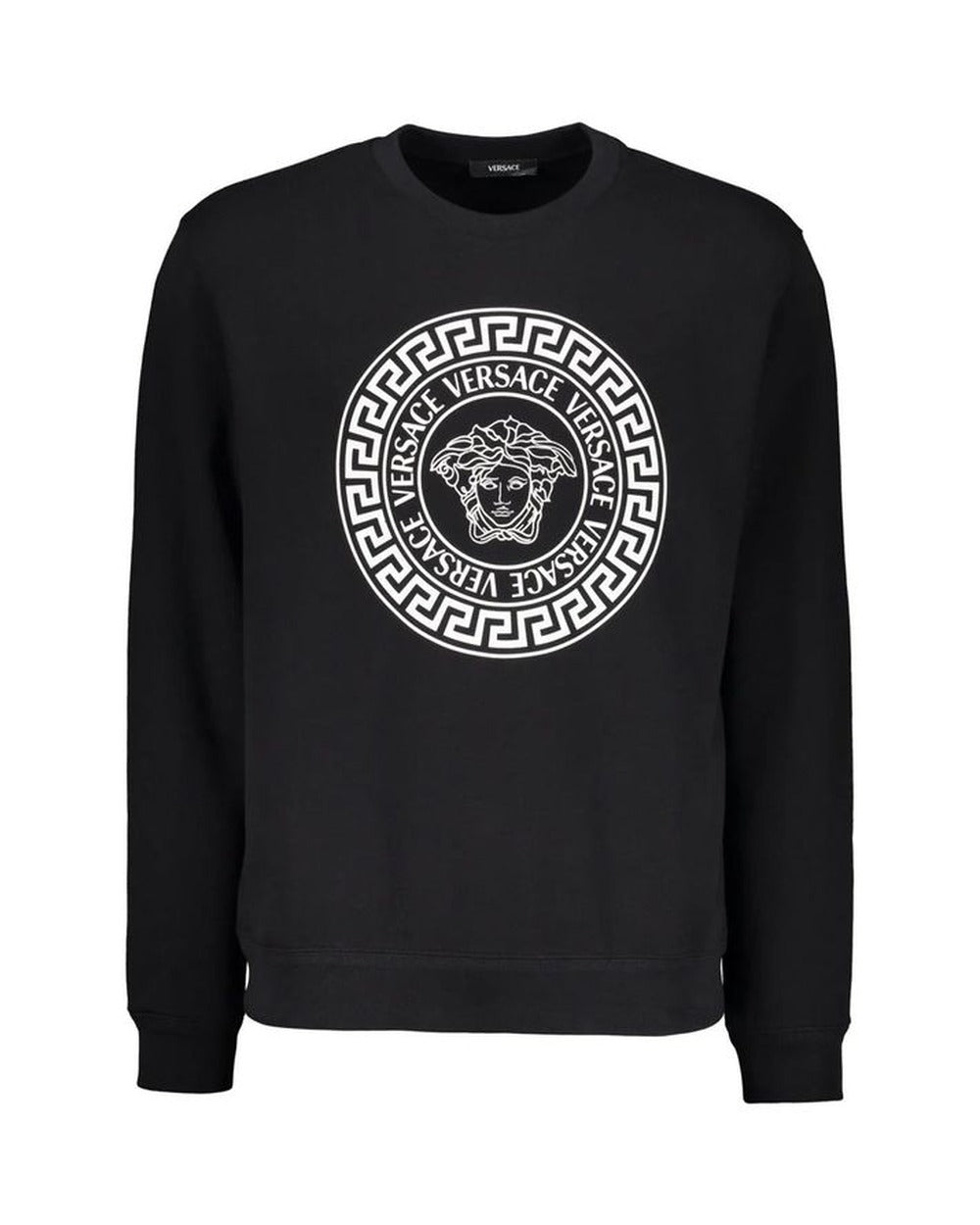 Versace Black Cotton Sweatshirt