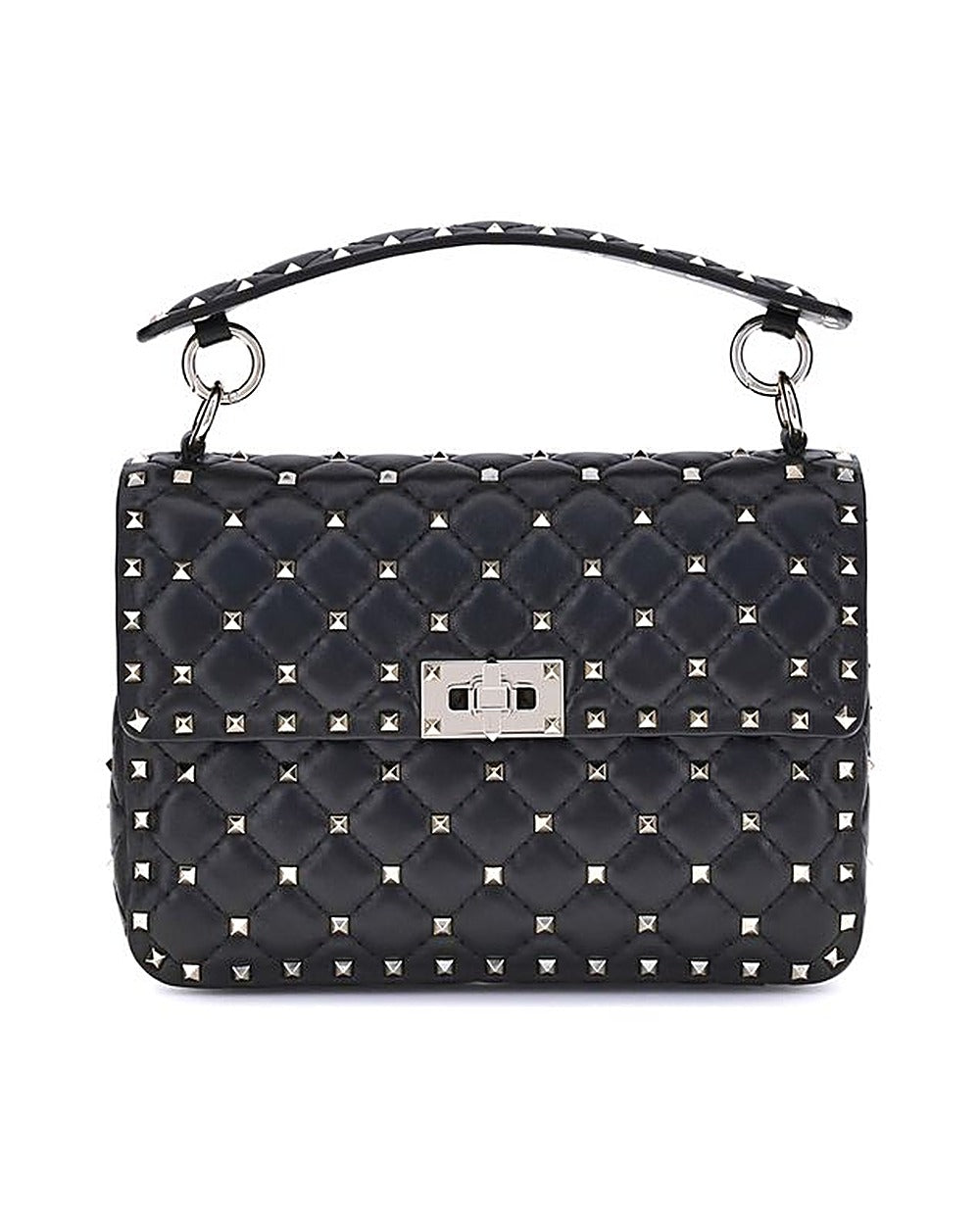 Valentino Garavani Black Lamb Ovis Aries Aries Handbag