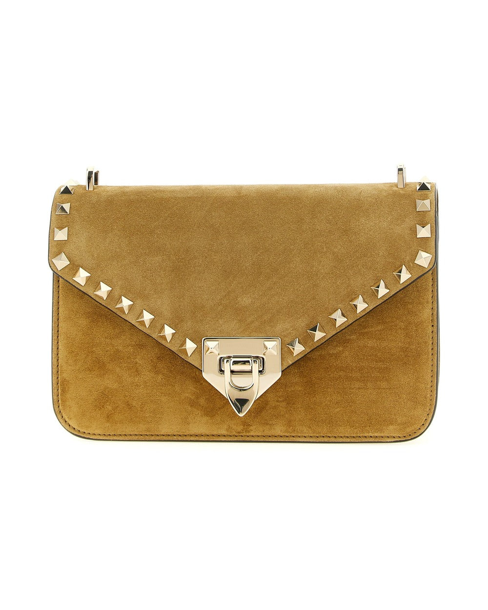 Valentino Garavani Beige Calfskin Crossbody Bag