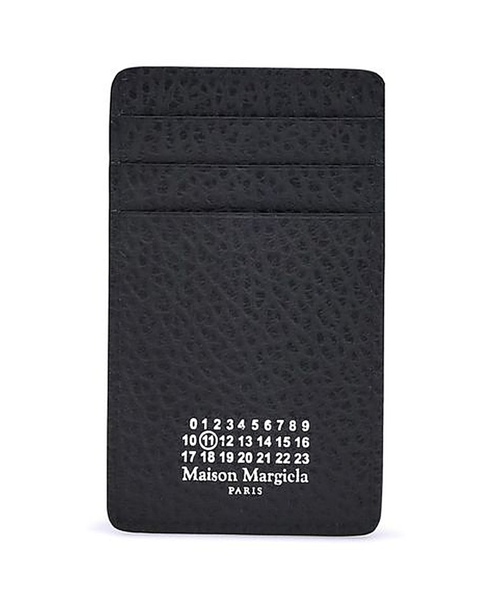 Maison Margiela Black Calf Leather Bos Taurus Wallet