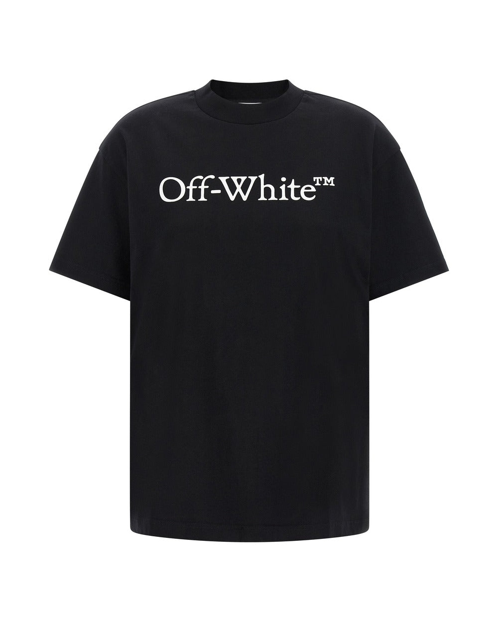 Off-White Black Cotton T-Shirt