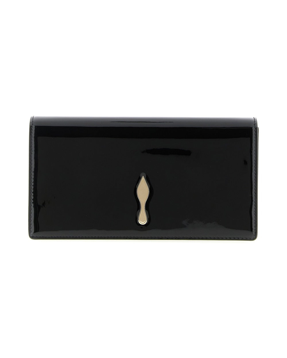 Christian Louboutin Black Calfskin Clutch Bag