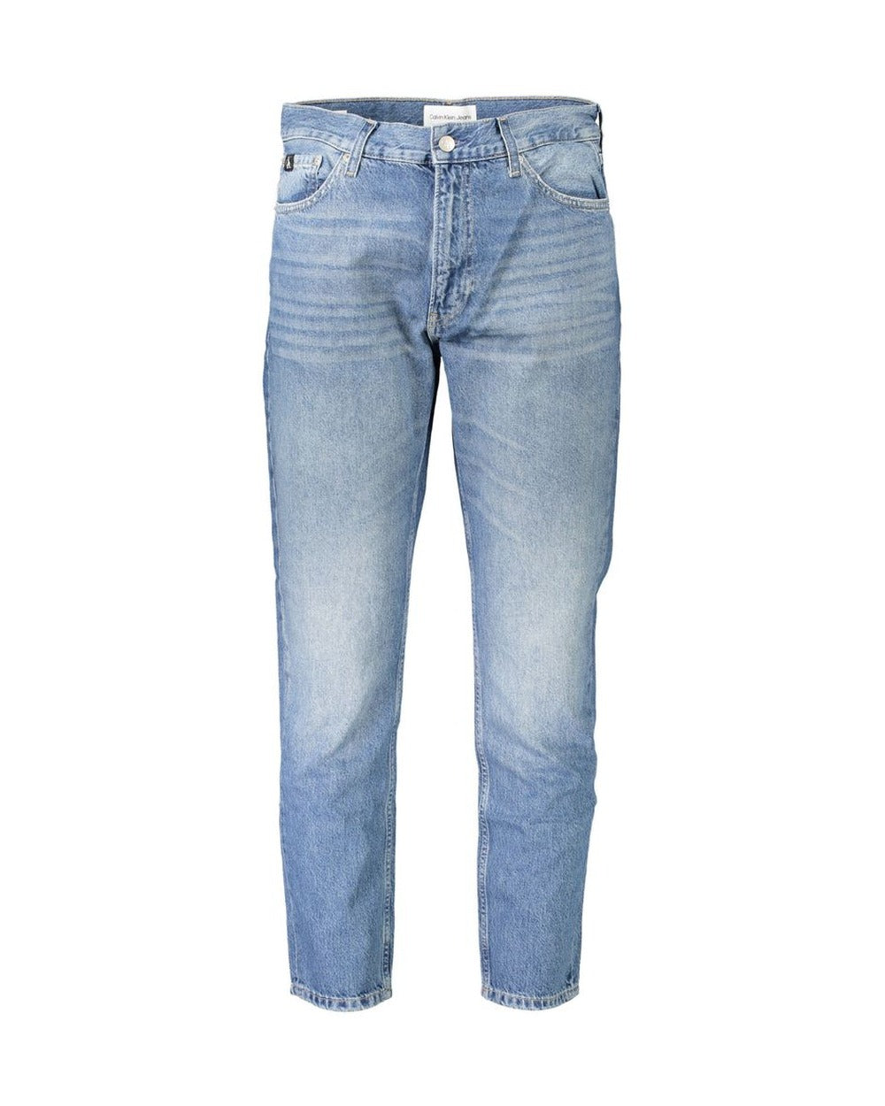 Calvin Klein Blu Cotton Mens Jeans