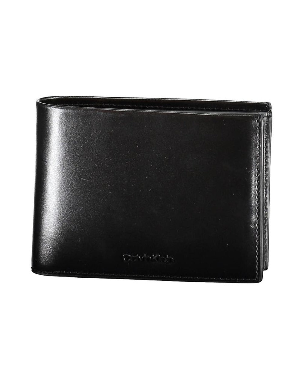 Calvin Klein Black Leather Men Wallet